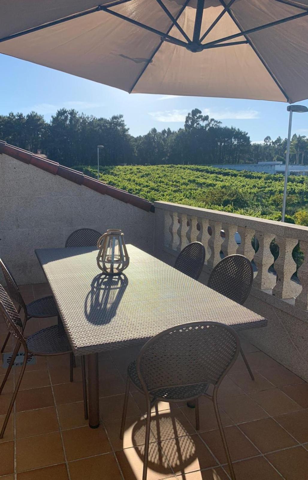 Apartamento Ático A 5 Min. De Sanxenxo Con Barbacoa Y Garaje Exterior foto
